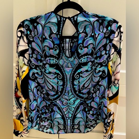 Peter Pilotto 100 % silk blouse size, US 4 - Picture 2 of 5